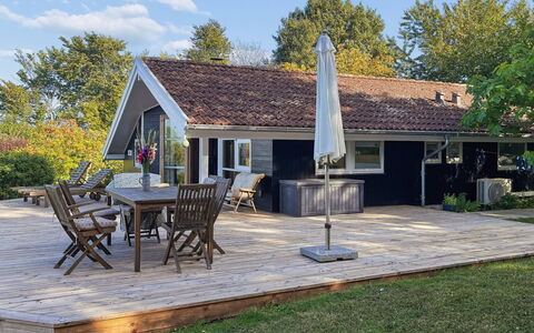 Ågot - 350M from the Sea: Wood, Roof, House, Home, Cottage, Architecture, Porch, Furniture, Shade, Land Lot