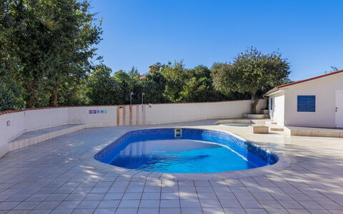 Buneta: Blue, Swimming Pool, Composite Material, Shade, Tile, Concrete, Water Feature, Flagstone, Resort, Design