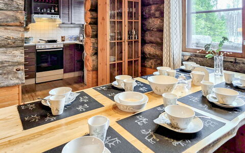 Villa Rokova: Furniture, Wood, Interior Design, Flooring, Table, Dining Room, Floor, Kitchen & Dining Room Table, Room, Wood Stain