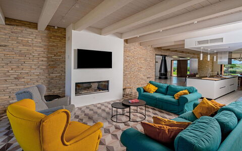 Relais Tenuta Santori: Furniture, Couch, Property, Comfort, Table, Wood, Interior Design, Lighting, Living Room, Architecture