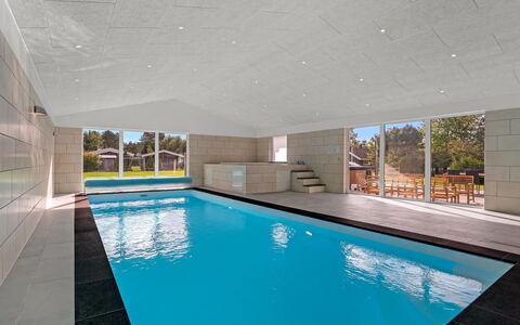 Rajna - 250M from the Sea: Swimming Pool, Flooring, Floor, Architecture, Ceiling, Composite Material, Resort, Shade, Tile, Concrete