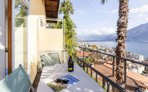 Locarno 361: Building, Sky, Property, Daytime, Plant, Water, Cloud, Azure, Lighting, Architecture