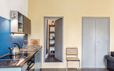 Egner- Apt.steintisch 361.3: Furniture, Sink, Cabinetry, Countertop, Kitchen Sink, Wood, Floor, Flooring, Kitchen Appliance, Living Room