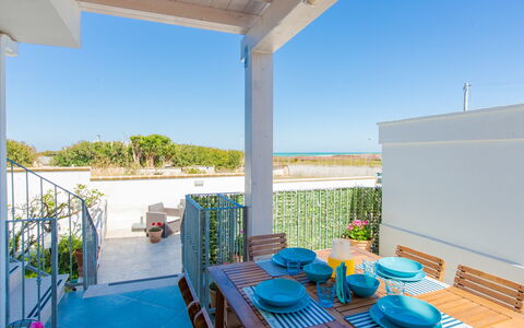 Casa Laura: Urban Design, Apartment, Balcony, Chair, Shade, Outdoor Furniture, Landscaping, Houseplant, Eco Hotel, Patio