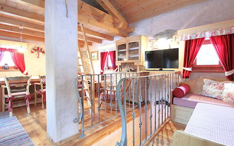 Baita Mountain View Pale San Martino: Furniture, Table, Wood, Interior Design, Chair, Lighting, Picture Frame, Building, Living Room, Floor