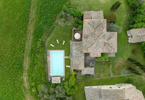 La Palazzina, Ville Di Corsano, Home And Pool: Swimming Pool, House, Estate, Home, Resort, Farmhouse, Cottage, Landscaping, Backyard, Eco Hotel