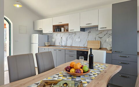 Brankovi Dvori: Furniture, Interior Design, Flooring, Kitchen, Countertop, Wood, Floor, Ceiling, Lighting, Cabinetry