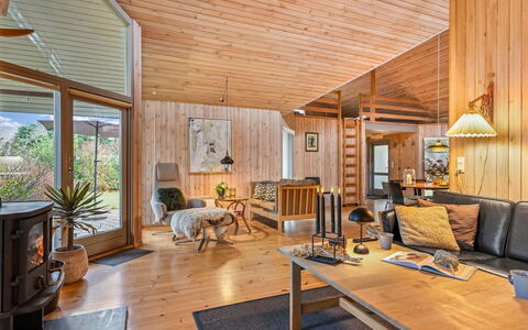 Gjorgjija - 50M from the Sea: Wood, Ceiling, Interior Design, Flooring, Floor, Furniture, Home, Room, Living Room, Couch