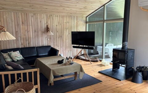 Gjorgjija - 50M from the Sea: Furniture, Interior Design, Flooring, Floor, Wood, Ceiling, Room, Wood Flooring, Living Room, Couch