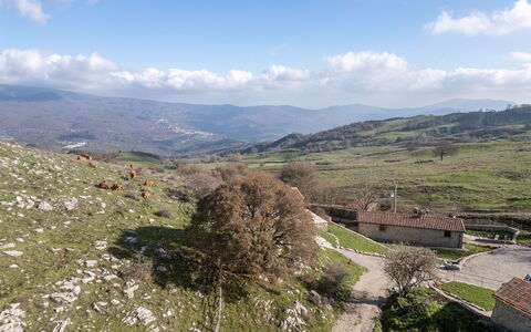 Arcidosso 300: Cloud, Sky, Plant, Water, Tree, Horizon, Rural Area, Landscape, House, Cumulus