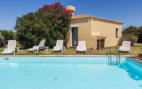 Villetta Mare Blu With Pool, Country Village, Stin: Swimming Pool, Resort, Estate, Eco Hotel, Outdoor Furniture, Villa, Farmhouse, Hacienda, Sunlounger, Shade