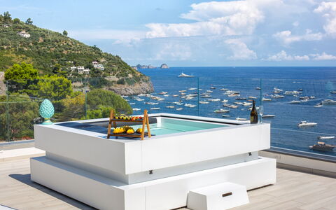 Villa Neranyum: Swimming Pool, Resort, Bathtub, Leisure, Outdoor Furniture, Jacuzzi, Plumbing Fixture, Design, Chair