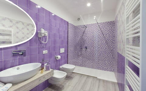 Villa Neranyum: Plumbing Fixture, Flooring, Interior Design, Floor, Bathroom, Toilet, Sink, Tap, Plumbing, Bathroom Sink