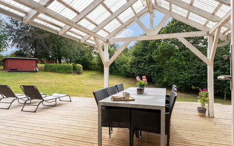 Jantje - 500M to the Fjord: Wood, Shade, Outdoor Structure, Beam, Hardwood, Garden, Patio, Pergola, Outdoor Furniture, Deck