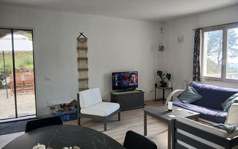Villa dei Sogni: Furniture, Flooring, Interior Design, Wood, Floor, Room, Chair, Couch, Table, Living Room