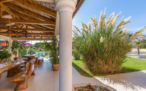 Villa Vizula: Resort, Flowerpot, Shade, Garden, Eco Hotel, Hacienda, Estate, Outdoor Structure, Landscaping, Column