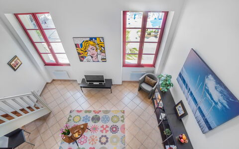 Studio Republique: Flooring, Interior Design, Floor, Ceiling, Room, Home, Apartment, Living Room, Wood Flooring, Chair