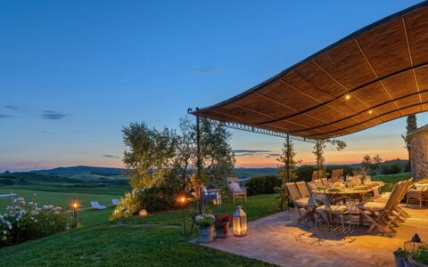 Prugnolo: Landscape, Land Lot, Outdoor Furniture, Chair, Farmhouse, Landscaping, Estate, Eco Hotel, Yard, Villa