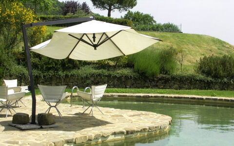 Case Belle: Umbrella, Outdoor Furniture, Furniture, Shade, Outdoor Table, Chair, Sunlounger, Garden, Design, Patio