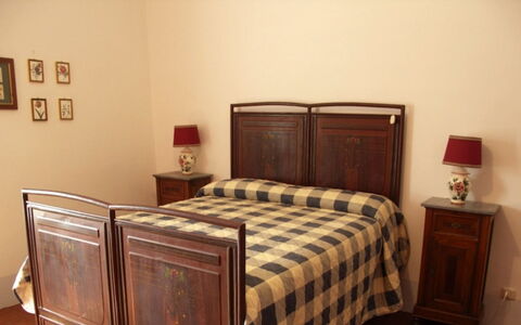 Vallocchie: Furniture, Bed, Bedroom, Wood, Bed Sheet, Bedding, Flooring, Interior Design, Floor, Bed Frame