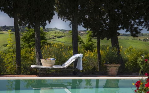 Villa Santa Virginia: Outdoor Furniture, Furniture, Swimming Pool, Shade, Garden, Leisure, Chair, Flowerpot, Landscaping, Eco Hotel