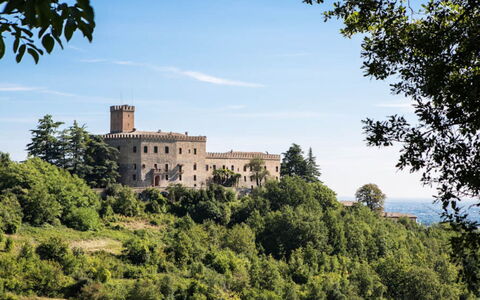 Cascina Arcangelo: Landscape, Architecture, Land Lot, Castle, Rural Area, Estate, Palace, Tourist Attraction, Medieval Architecture