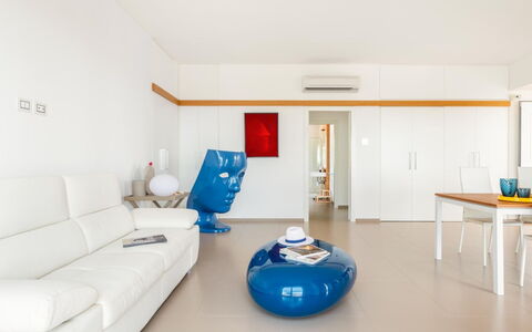 Villa delle Palme: Interior Design, Furniture, Flooring, Floor, Wood, Ceiling, Apartment, Room, Living Room, Lighting