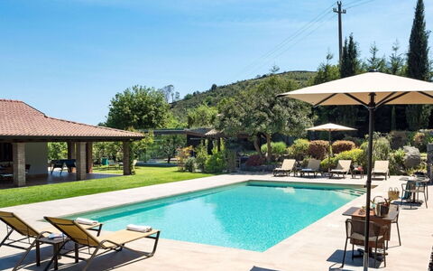 Villa Etna: Swimming Pool, Outdoor Furniture, Resort, Umbrella, Leisure, Eco Hotel, Shade, Sunlounger, Hacienda, Landscaping