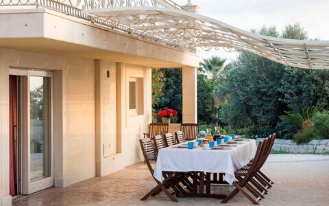 Villa del Drago: Shade, Outdoor Structure, Estate, Column, Pergola, Eco Hotel, Pavilion, Design, Beam, Balcony