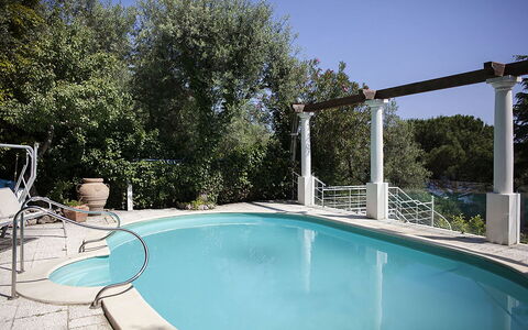 Villa Nerano: Blue, Swimming Pool, Outdoor Furniture, Resort, Composite Material, Shade, Chair, Eco Hotel, Design, Thermae