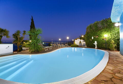 Villa Flora: Blue, Swimming Pool, Resort, Sea, Eco Hotel, Hotel, Outdoor Furniture, Resort Town, Umbrella
