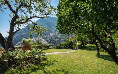 Villa Positano: Mountainous Landforms, Nature, Mountain, Natural Landscape, Vegetation, Hill, Landscape, Highland, Hill Station, Mountain Range