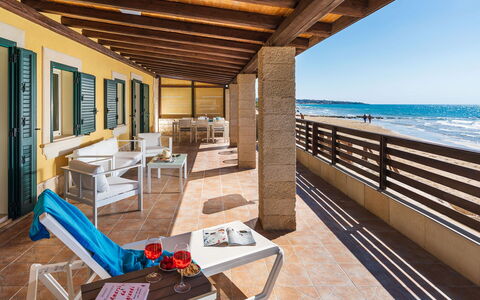 Casa sul Mare: Outdoor Furniture, Shade, Resort, Sea, Chair, Wood Stain, Eco Hotel, Hotel, Sunlounger, Hardwood