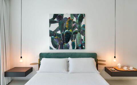 Villa Contemporanea: Furniture, Interior Design, Wall, Bedroom, Flooring, Bed, Floor, Wood, Room, Home