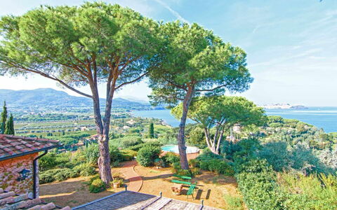 Villa Magazzini: Tree, Vegetation, Shrub, Garden, Sea, Woody Plant, Landscaping, Shade, Ocean