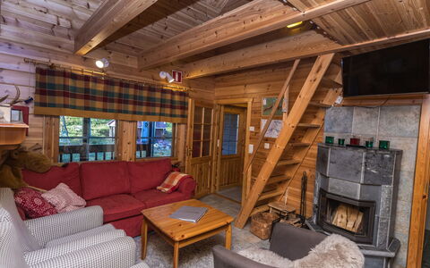 Marjarinne 8 a: Wood, Cottage, Log Cabin, Forest, Shed, Garden Buildings, Larch, Woodland, Wood Stain