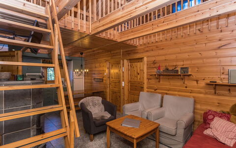 Marjarinne 8 a: Wood, Cottage, Log Cabin, Forest, Shed, Garden Buildings, Larch, Woodland, Wood Stain