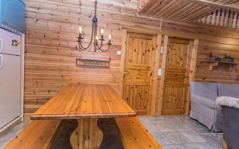 Marjarinne 8 a: Wood, Cottage, Log Cabin, Forest, Shed, Garden Buildings, Larch, Woodland, Wood Stain