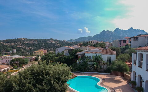 Porto Cervo Apartments Wifi And Ac: Residential Area, Village, Eco Hotel, Resort, Hacienda, Mountain Village, Resort Town, Villa, Balcony