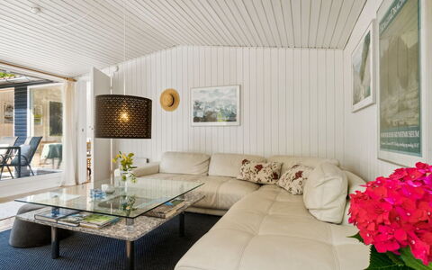 Sylvie - 400M from the Sea: Interior Design, Furniture, Couch, Flooring, Ceiling, Floor, Living Room, Lighting, Home, Table