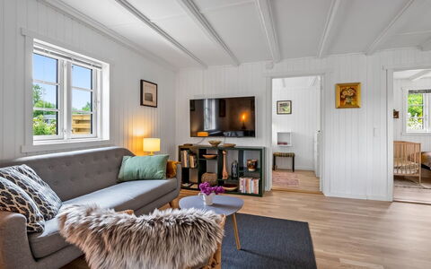 Blomma - 1Km from the Sea: Flooring, Wood, Interior Design, Couch, Floor, Furniture, Living Room, Ceiling, Wood Flooring, Room