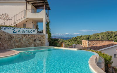 Baia Bianca Apartments Sardinia: Blue, Swimming Pool, Residential Area, Resort, Eco Hotel, Estate, Villa, Resort Town, Hotel, Outdoor Furniture