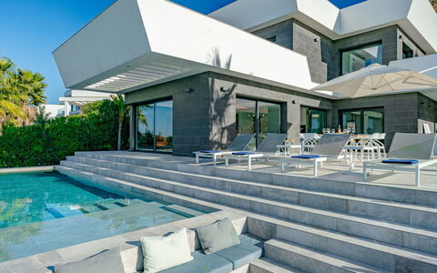 Leda: Swimming Pool, Shade, Villa, Estate, Design, Landscaping, Eco Hotel, Mansion, Resort