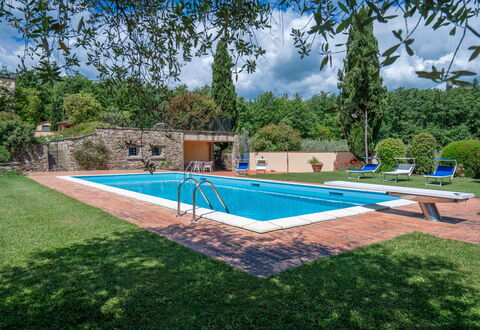 Il Villino Del Collezionista With Pool In Pistoia: Swimming Pool, Garden, Resort, Estate, Hacienda, Eco Hotel, Landscaping, Shade, Villa, Farmhouse