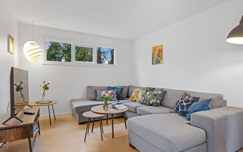 Runhild - 450M from the Sea: Furniture, Interior Design, Couch, Flooring, Floor, Wall, Living Room, Room, Wood, Table