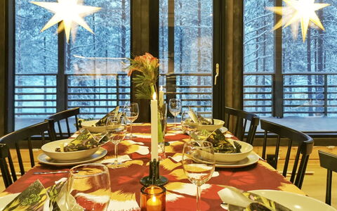 Villa Korpi: Interior Design, Furniture, Lighting, Table, Chair, Home, Dining Room, Kitchen & Dining Room Table