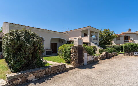 Budoni Homes Seaside, Ac And Bike: Residential Area, House, Shrub, Home, Architecture, Roof, Estate, Garden, Landscaping