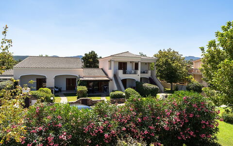 Budoni Homes Seaside, Ac And Bike: Residential Area, Home, House, Shrub, Garden, Estate, Plant Community, Groundcover, Mansion