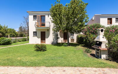 Budoni Homes Seaside, Ac And Bike: Residential Area, House, Home, Human Settlement, Lawn, Garden, Estate, Shade, Yard, Landscaping