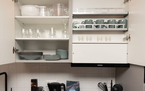 Renesse Bomont Sauna: Shelving, Shelf, Interior Design, Cabinetry, Furniture, Cupboard, Kitchen, Room